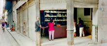 photograph of people on street in Havana Cuba