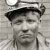 photograph of miner Taff Merthyr Colliery 1992