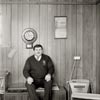 photograph of union rep NUM- Barry Yoxall- Taff Merthyr Colliery 1990