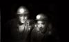 portrait of two coal miners