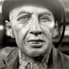 photograph of model of coal miner